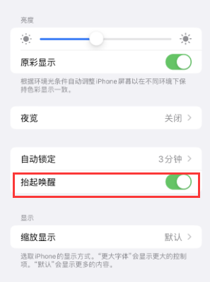 邵东苹果授权维修站分享iPhone轻点无法唤醒怎么办
