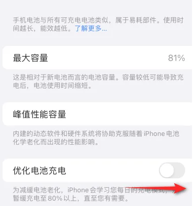 邵东苹果15维修分享iPhone15充电到80%就充不进电了怎么办 