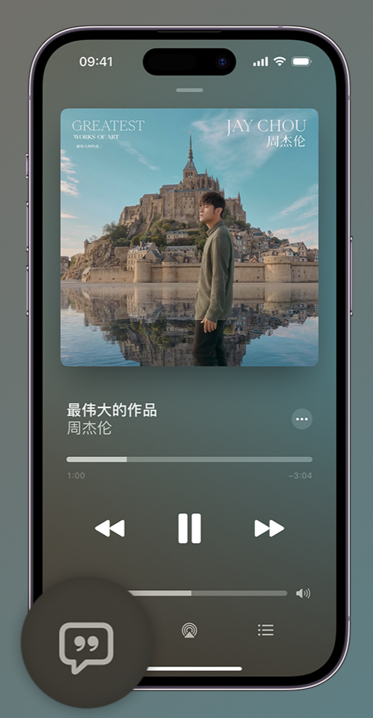 邵东iphone维修分享如何在iPhone上使用Apple Music全新唱歌功能 